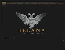 Tablet Screenshot of belana.nl